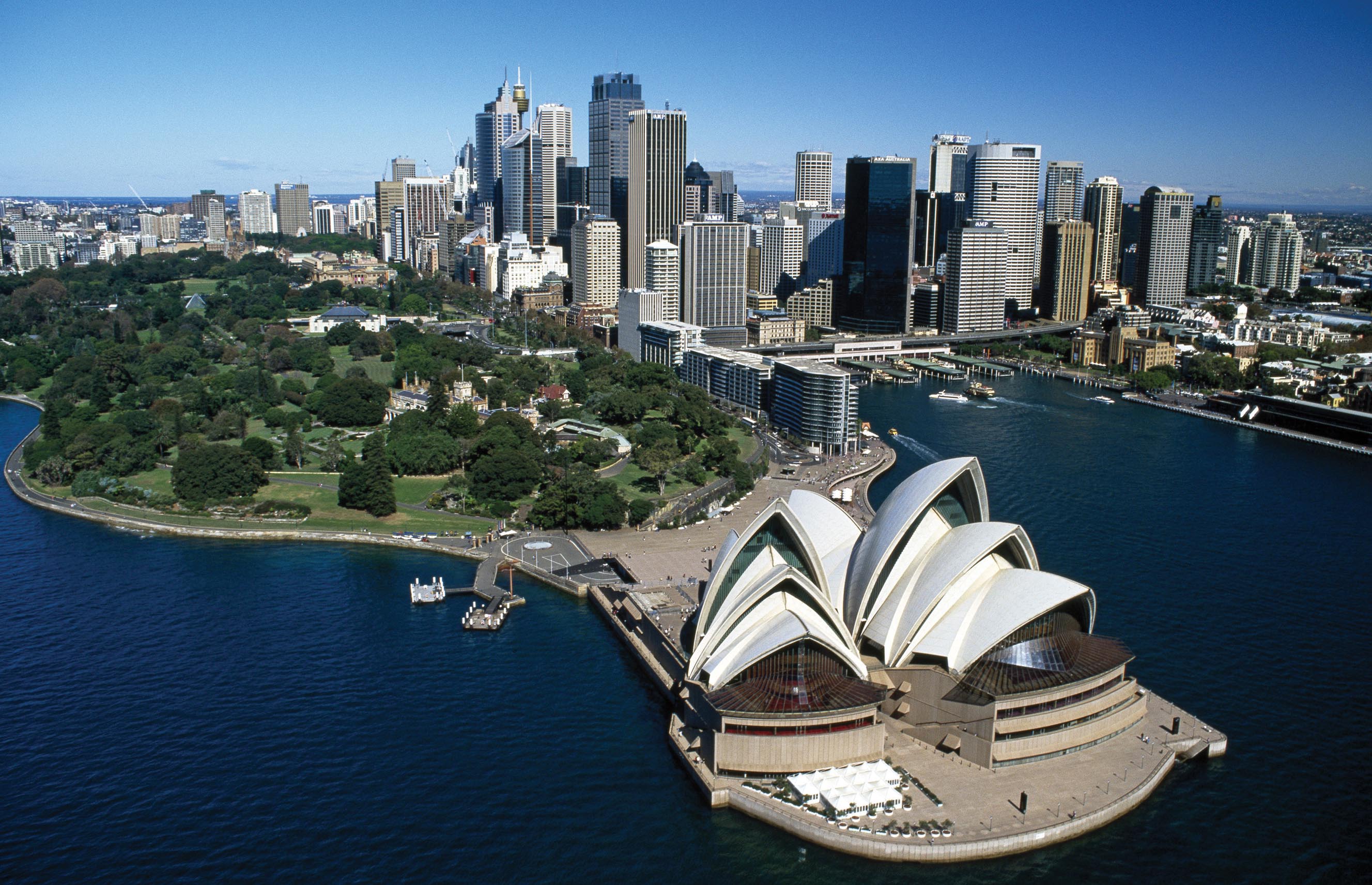Sydney Opera House and skyline